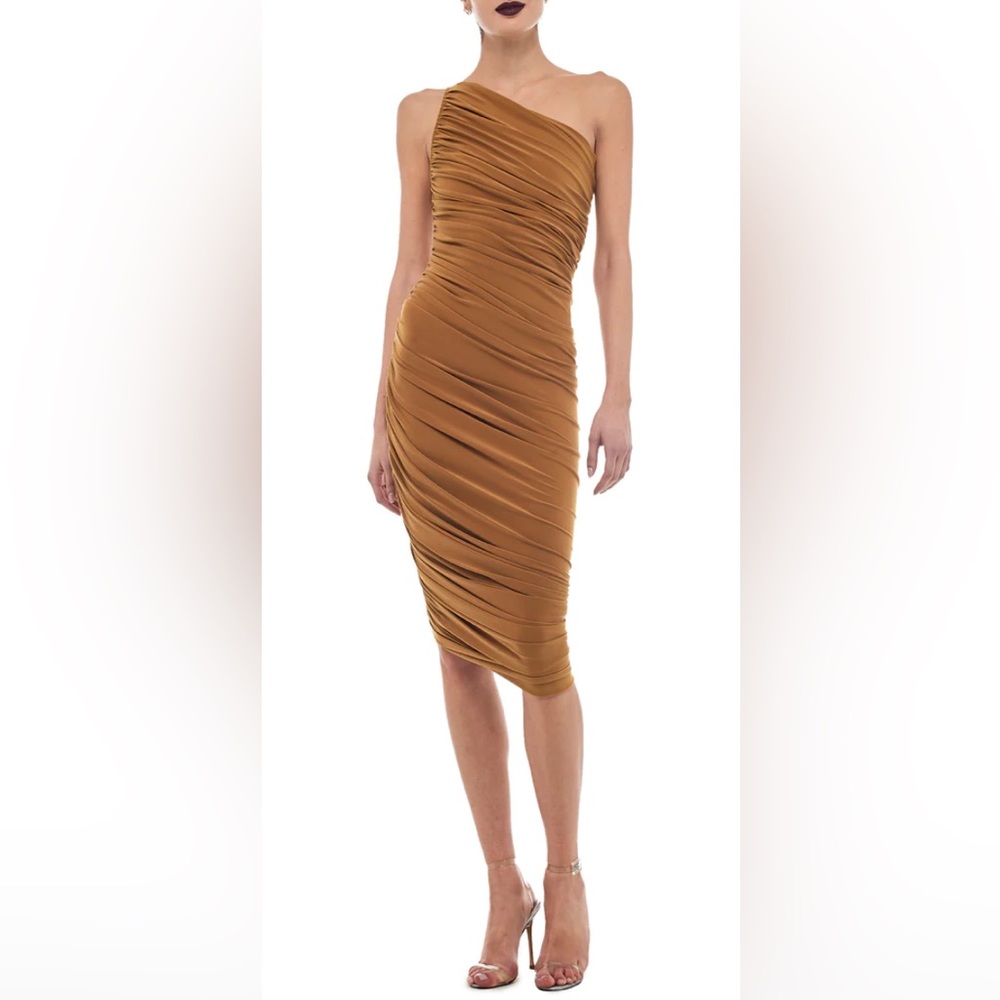 Norma Kamali Diana Midi Dress NWT
